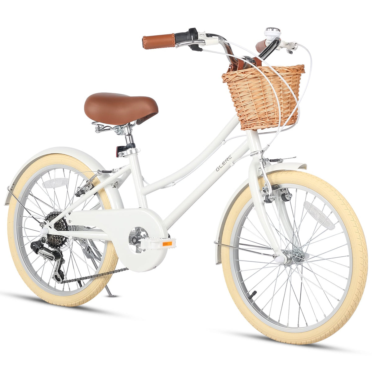 Glerc 20 Inch Beach Cruiser Hybrid Kids Bike - Missy – view 13