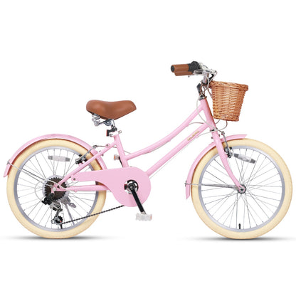 Glerc 20 Inch Beach Cruiser Hybrid Kids Bike - Missy