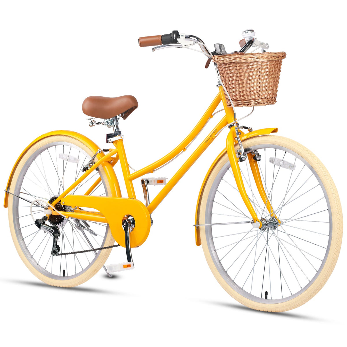 Glerc 26 Inch Beach Cruiser Hybrid Kids Bike - Missy – view 8