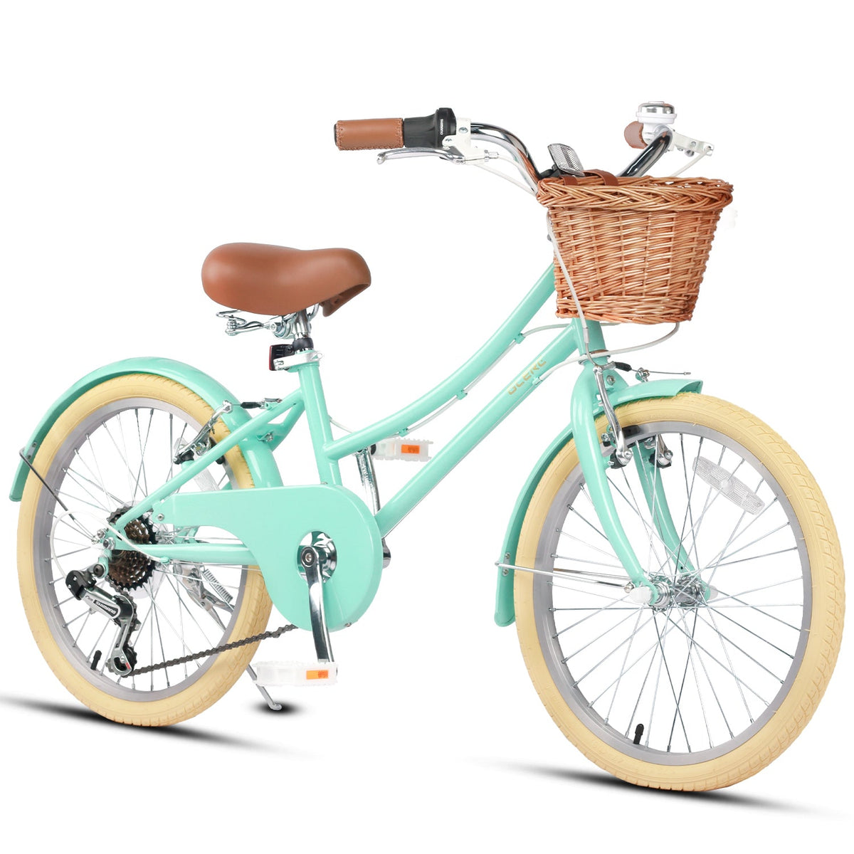 Glerc 20 Inch Beach Cruiser Hybrid Kids Bike - Missy – view 3