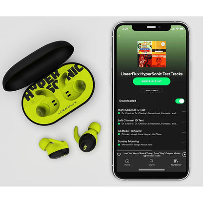 Maplin Hypersonic Sports Waterproof Wireless Earbuds with USB-C Charging – view 5