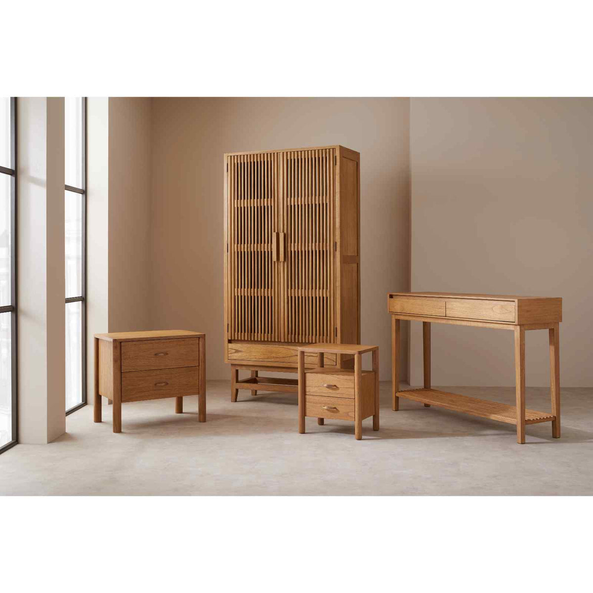 Melia Console Table with Two Drawers – view 7