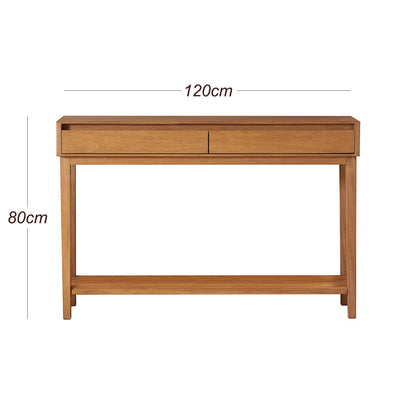 Melia Console Table with Two Drawers – view 9