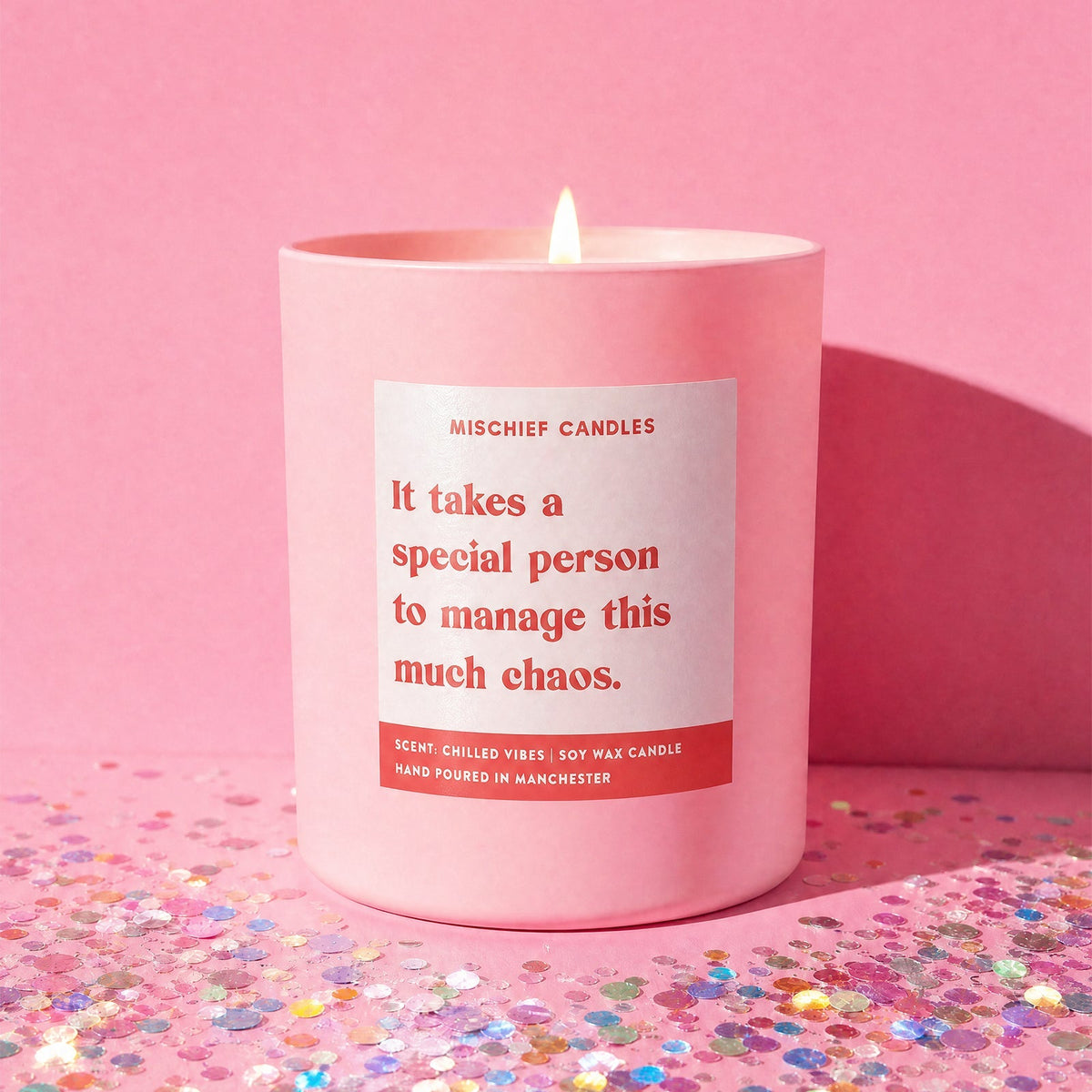 Special Person To Manage This Much Chaos Teacher Candle