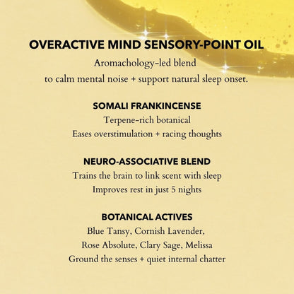 Overactive Mind Sleep Oil – Somali Frankincense  | 30ml