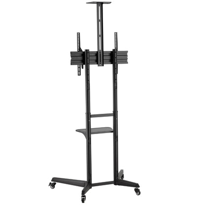 ProperAV Mobile TV Trolley Stand on Wheels for 37" - 70" Screens (50kg Capacity / Vesa Max. 400x600) – view 8