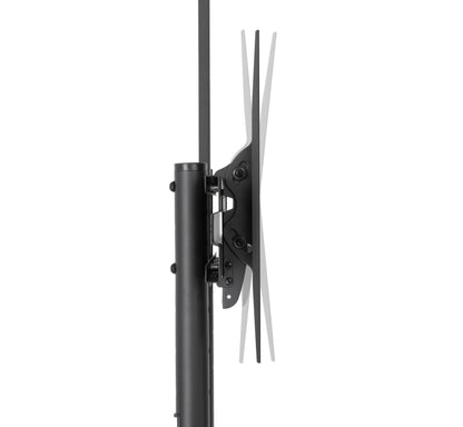 ProperAV Mobile TV Trolley Stand on Wheels for 37" - 70" Screens (50kg Capacity / Vesa Max. 400x600) – view 10