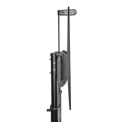 ProperAV Mobile TV Trolley Stand on Wheels for 60" - 100" Screens (100kg Capacity / Vesa Max. 600x1000) – view 9