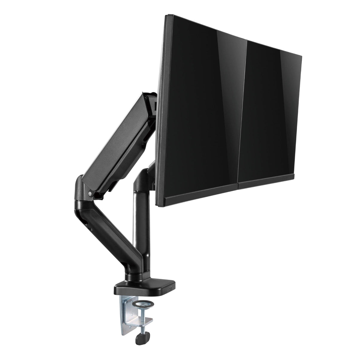ProperAV Desk Monitor Mount 17" - 32" Dual Articulated Swing Arm Vesa Max 100x100 – view 3