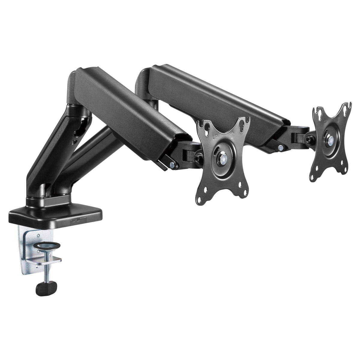 ProperAV Desk Monitor Mount 17" - 32" Dual Articulated Swing Arm Vesa Max 100x100 – view 4
