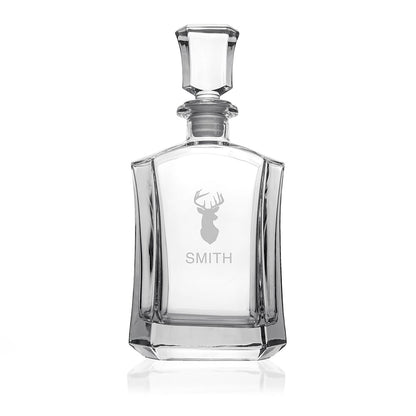 Personalised Luxury Stag Decanter