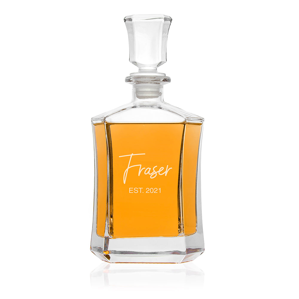 Personalised Luxury Signature Decanter – view 4