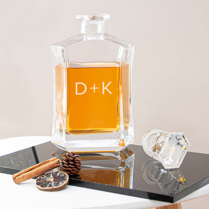 Personalised Luxury Initials Decanter