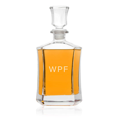 Personalised Luxury Initials Decanter