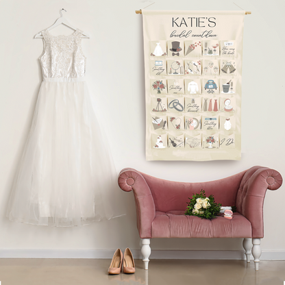 Personalised Bride-to-Be Countdown Calendar – Bridal Gift