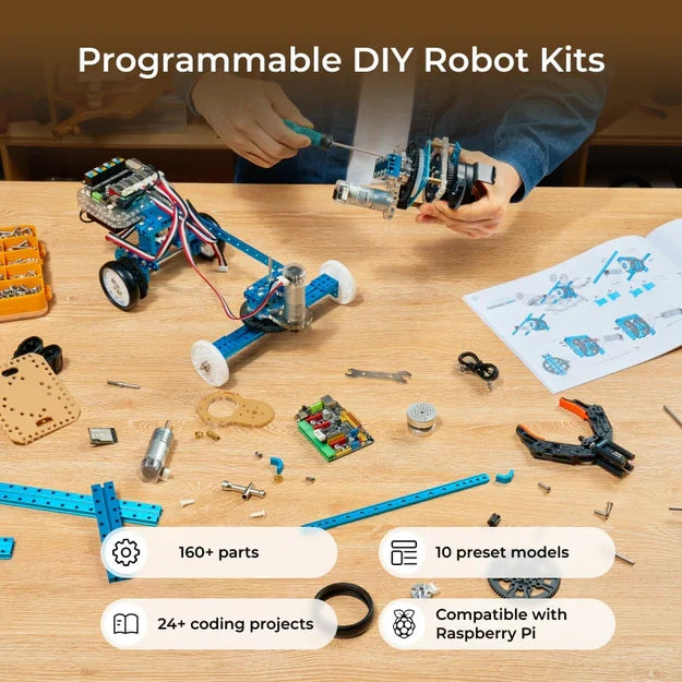 Makeblock mBot Ultimate: 10-in-1 Robot Building Kit for Students + Free Online course – view 8