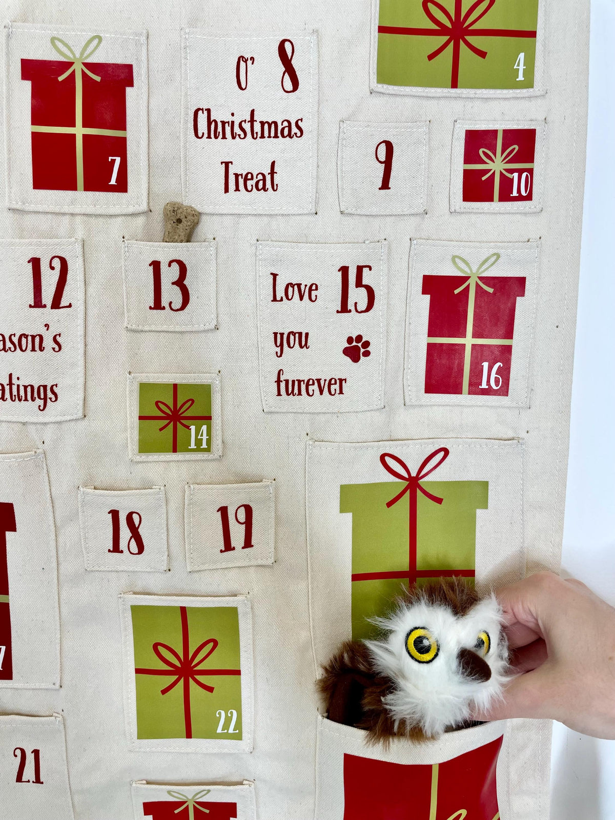 Personalised pet advent calendar - Custom dog advent calendar – view 8