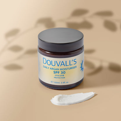 Argan Daily Moisturiser with SPF30 Uva/uvb protection 100ml Jar – view 2