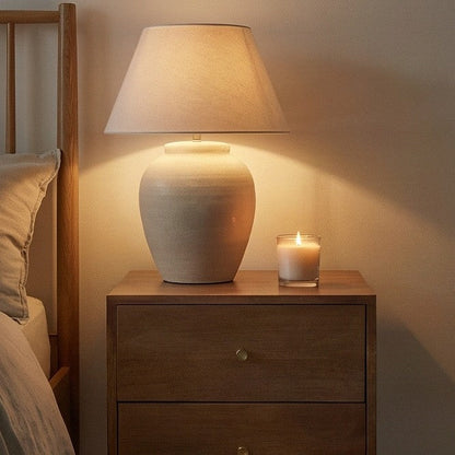 Scandinavian Light Walnut Oslo Bedside Table