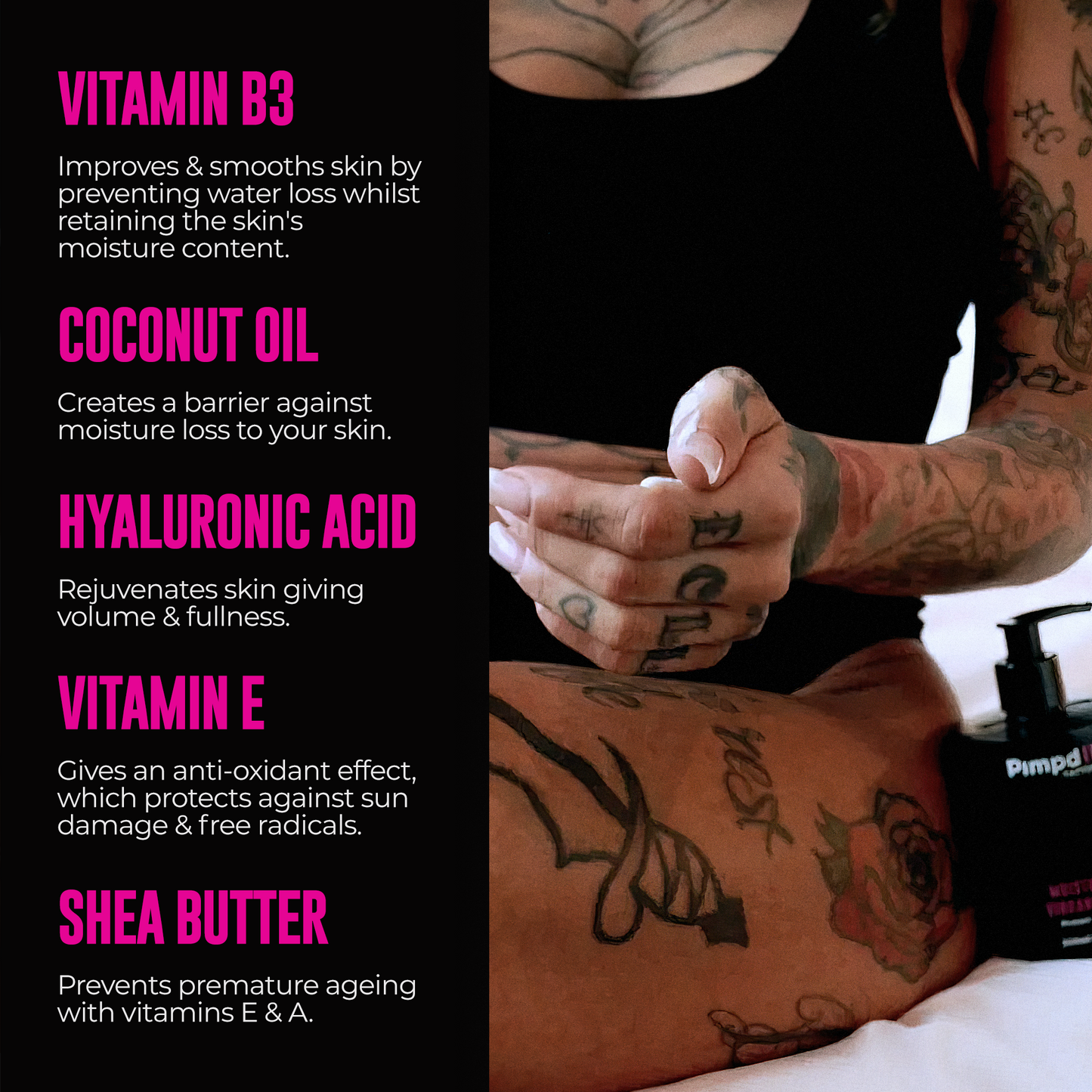 TATTOO MOISTURISER & VIBRANCY SERUM | 300ml Pump Bottle