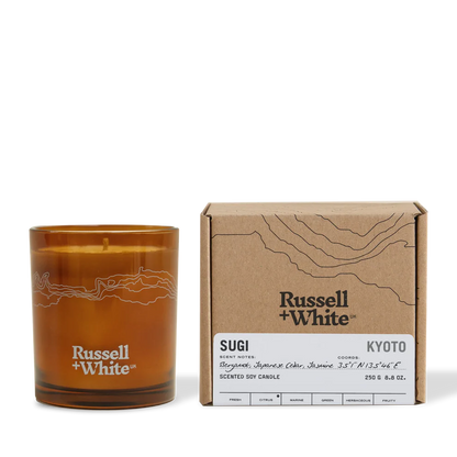Sugi Scented Candle & Refill