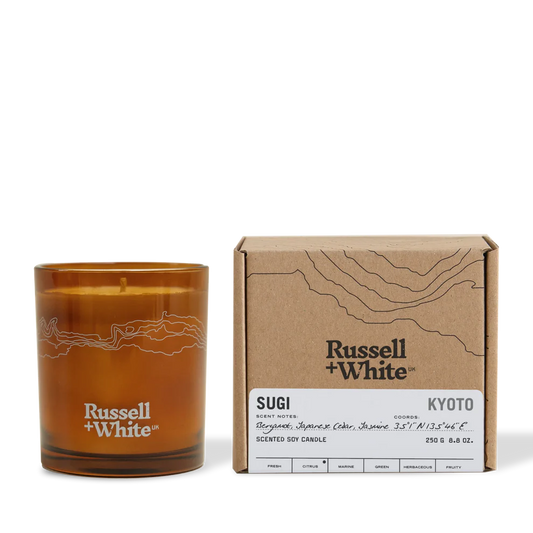 Sugi Scented Candle & Refill