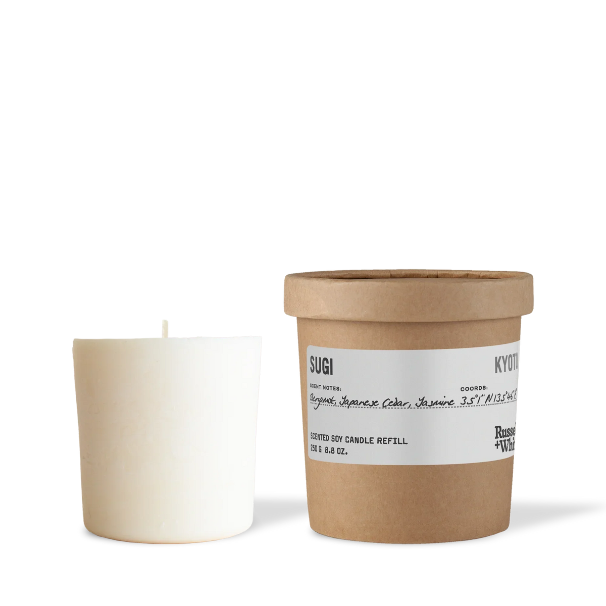 Sugi Scented Candle, Refill & Reed Diffuser – view 2