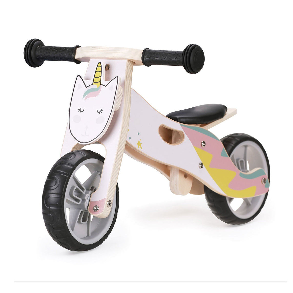 2-in-1 Wooden Balance Bike & Trike for Kids – view 6