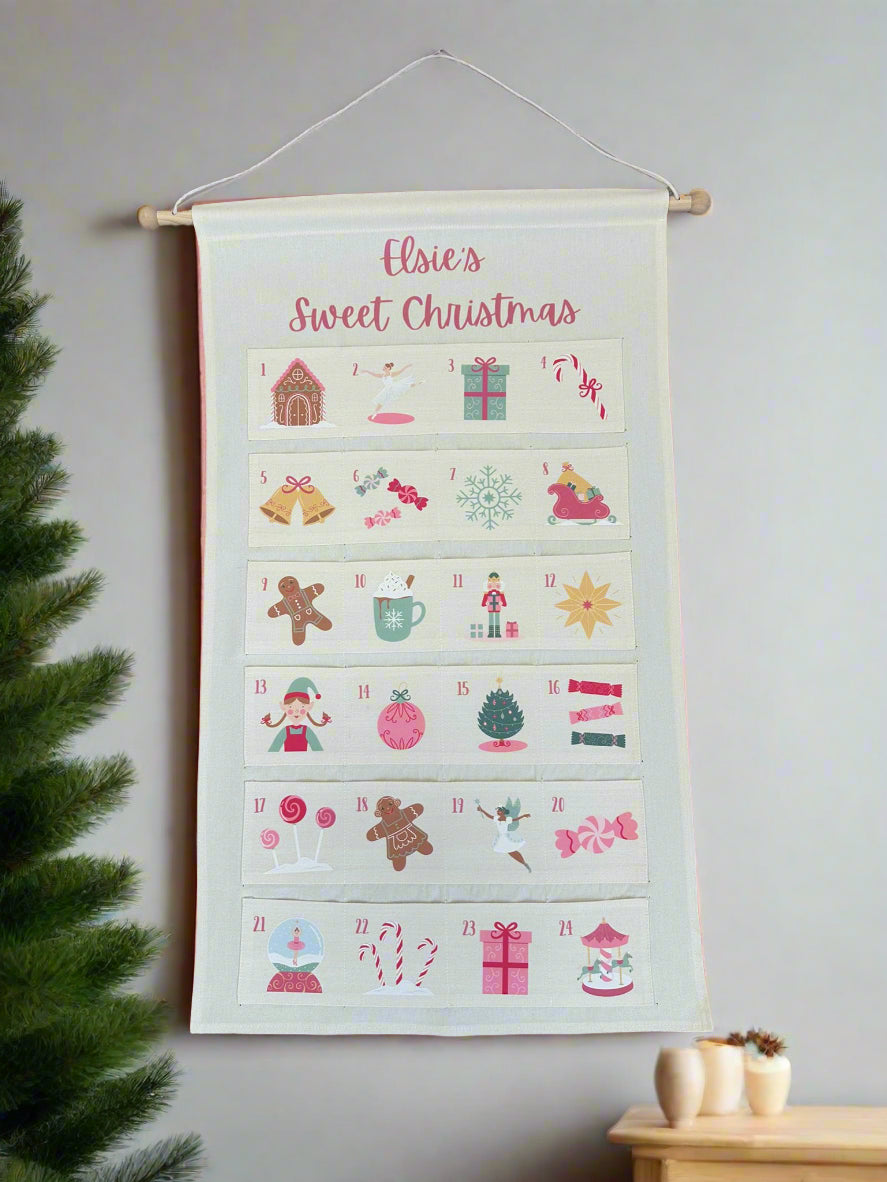 Personalised Sweet Advent Calendar Christmas countdown – view 3