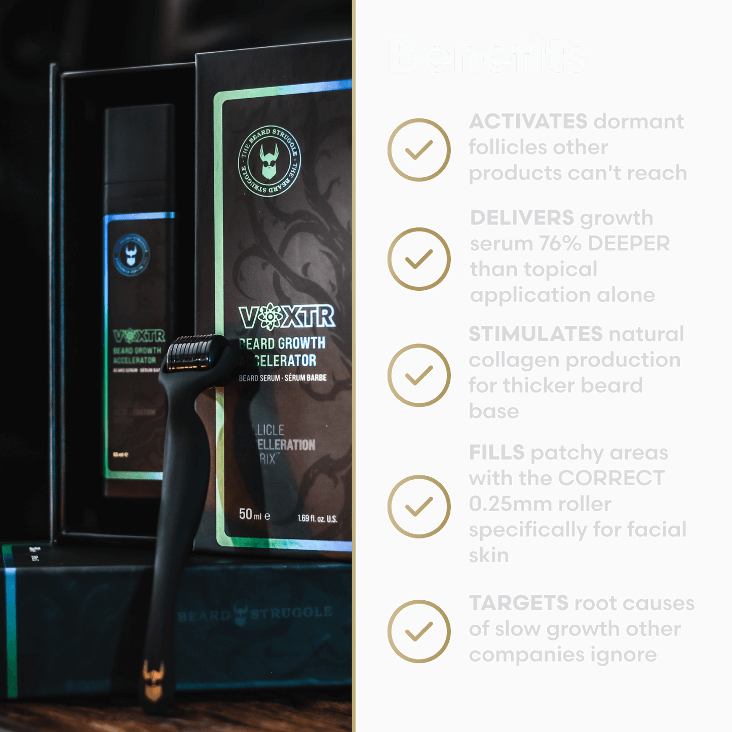 Voxtr Beard Growth Kit