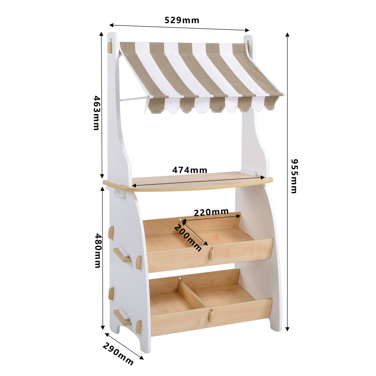 Wooden Kids Play Shop – view 11