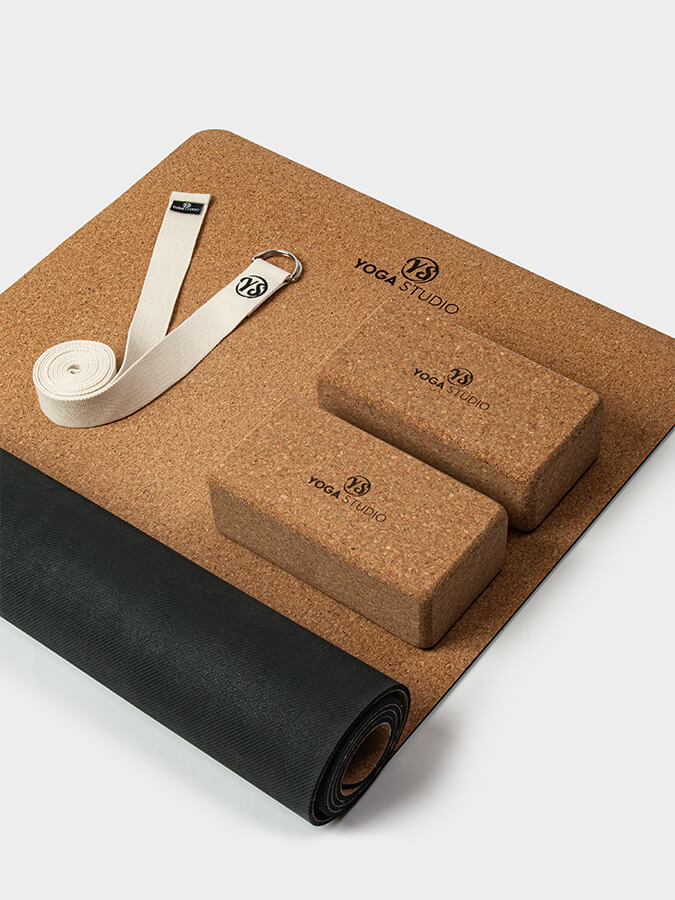 Yoga Studio Eco Starter Cork Yoga Set