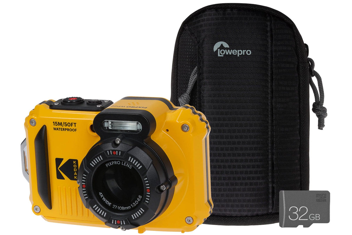 Kodak Pixpro Wpz2 16Mp 4x Zoom Tough Compact Camera - Yellow – view 10