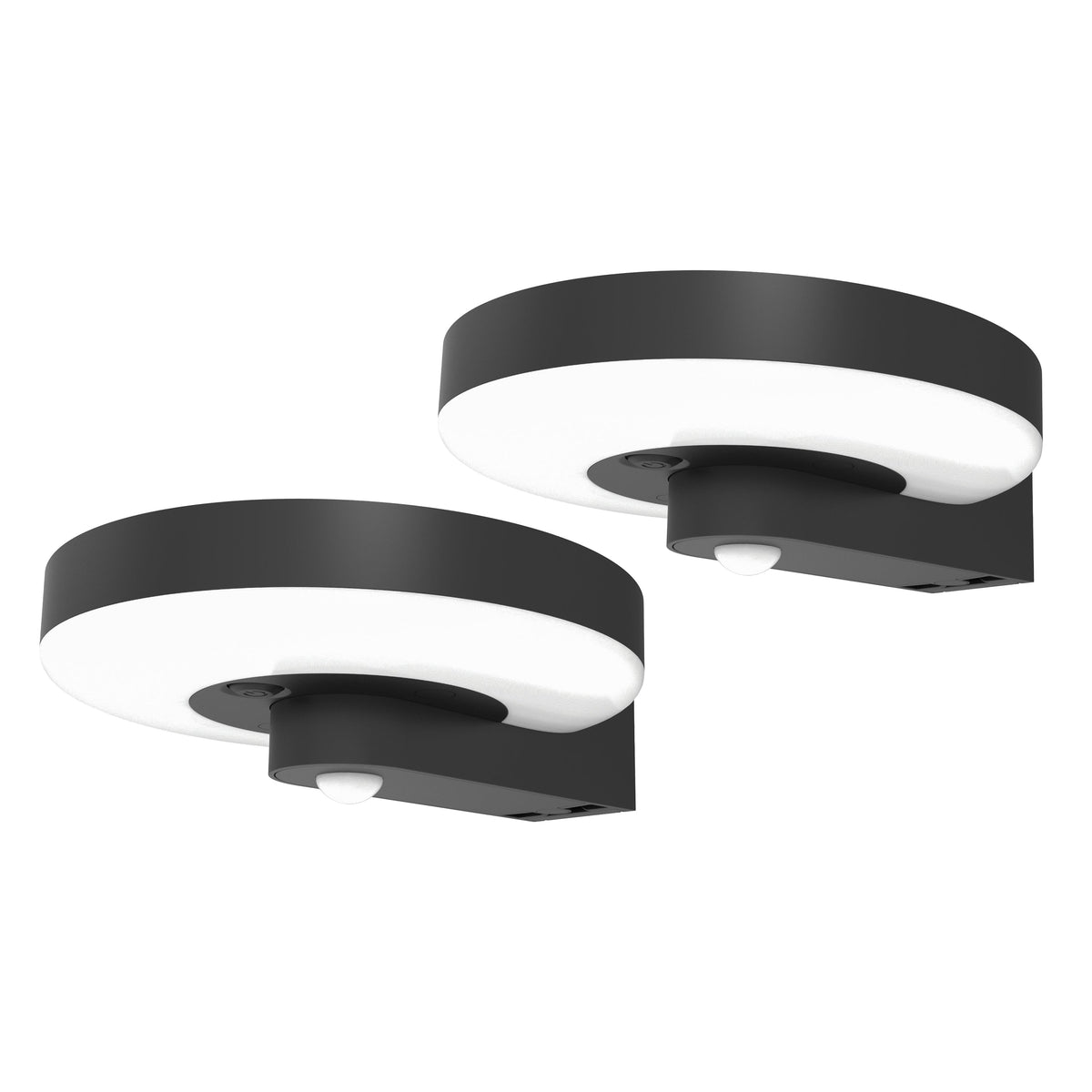 4lite Arundel Solar Ip44 Die-Cast Aluminium LED Outdoor Wall Light with Built in Pir Motion Sensor – view 5