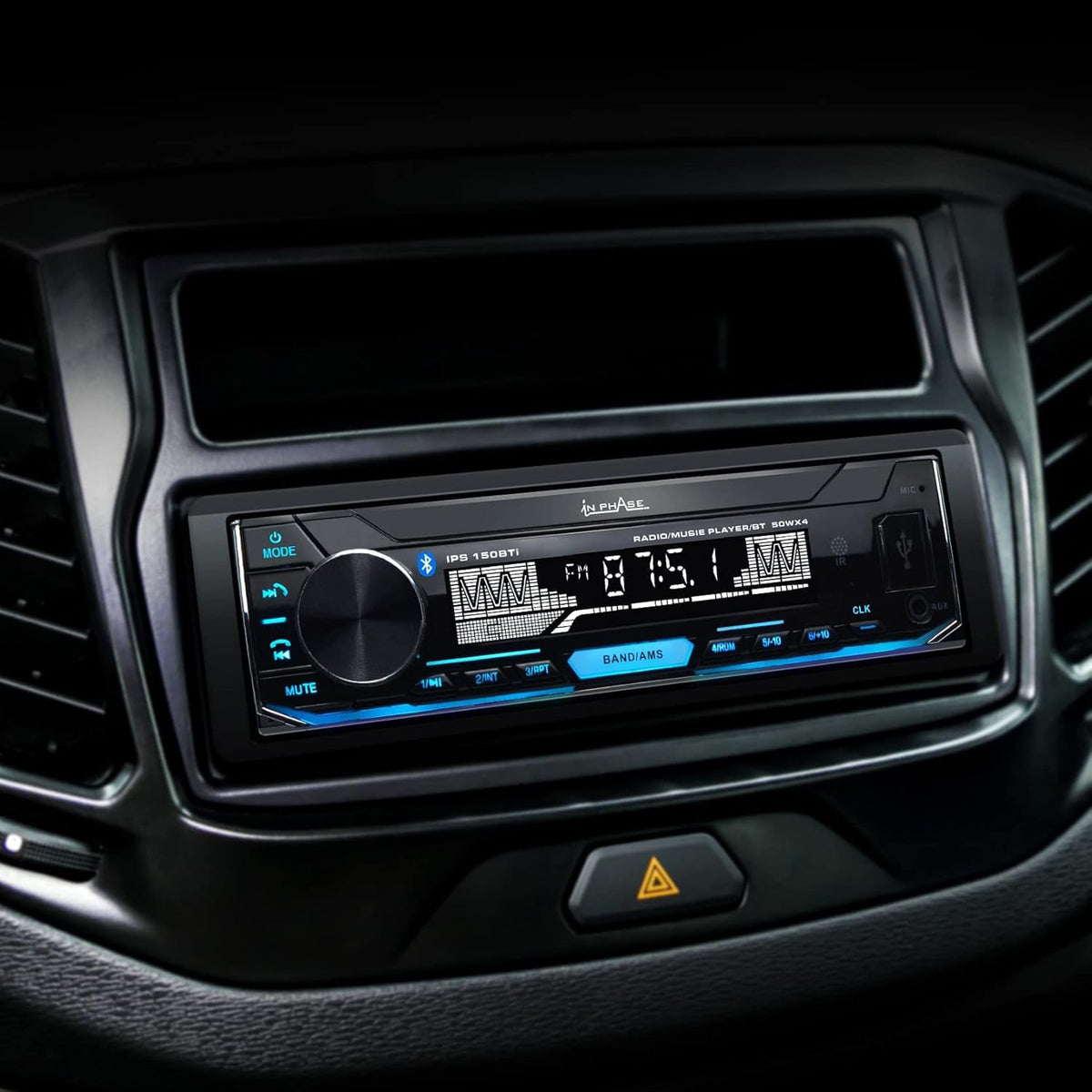 In Phase Ips150bti Mechless Car Stereo – view 2