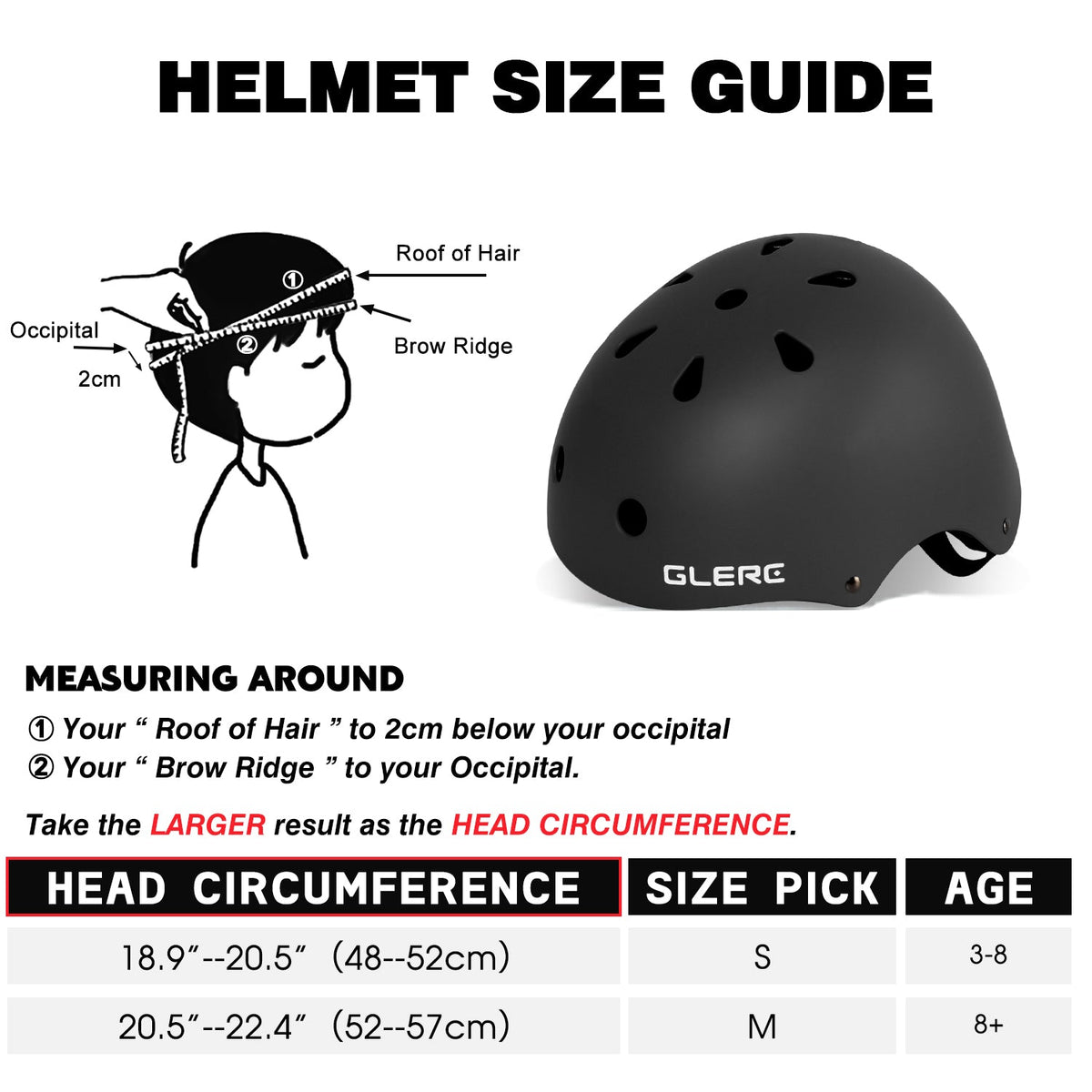 Glerc Kids Bike Helmet – view 4