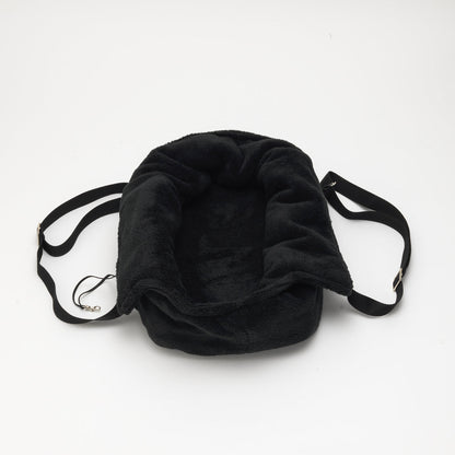 Soho Poms Forest Black Teddy Bear Dog Carrier