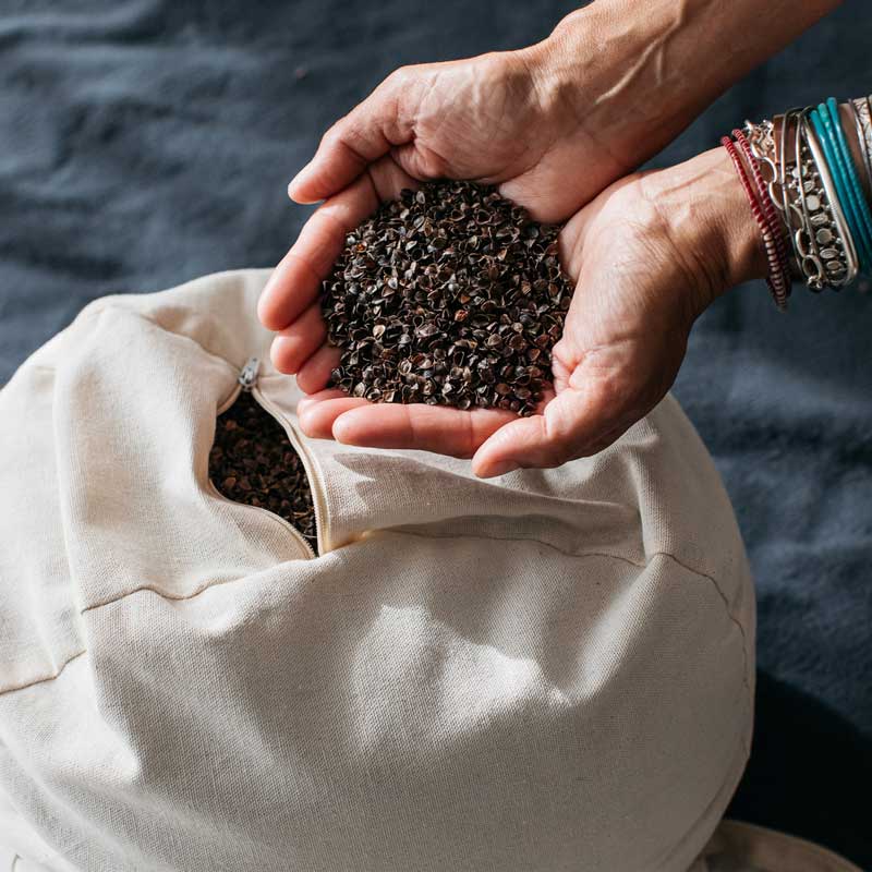 Natural Meditation & Yoga Cushion – view 3