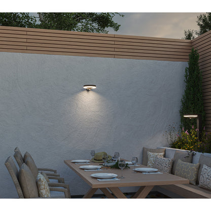 4lite Arundel Solar Ip44 Die-Cast Aluminium LED Outdoor Wall Light with Built in Pir Motion Sensor – view 3