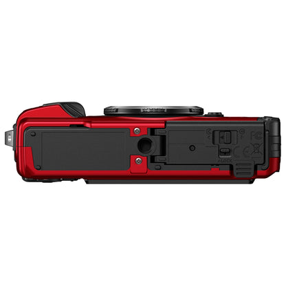 Om System Tg-7 12Mp 4x Zoom Tough Compact Camera - Red & Black – view 7