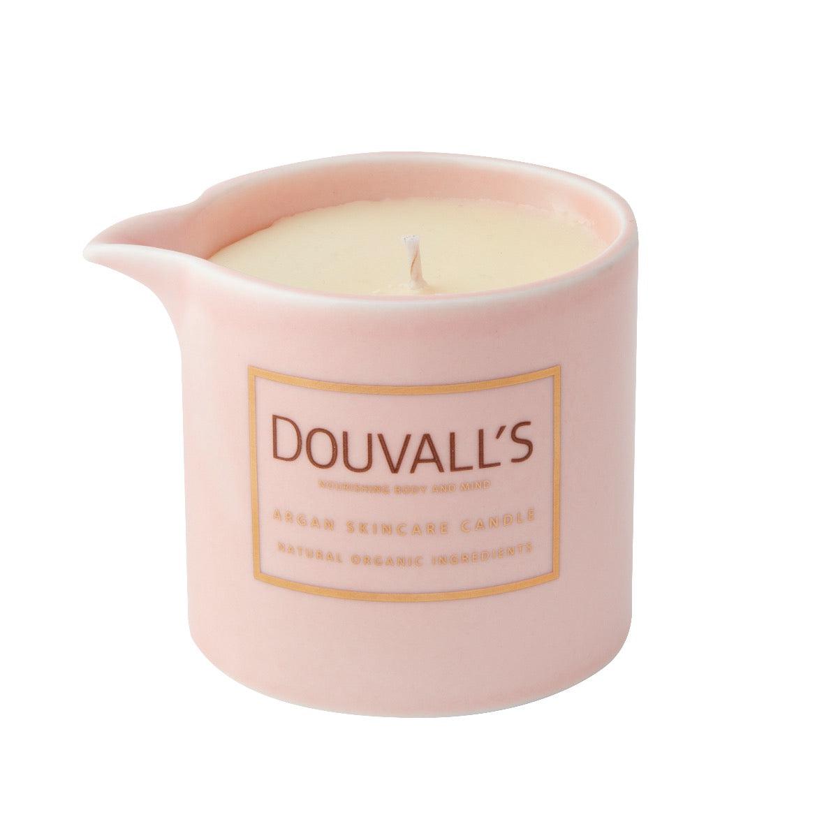 Argan Massage Candle - Vanilla Jasmin & Ginger 180g | Intensely Nourishing and Hydrating Body Treatment – view 4