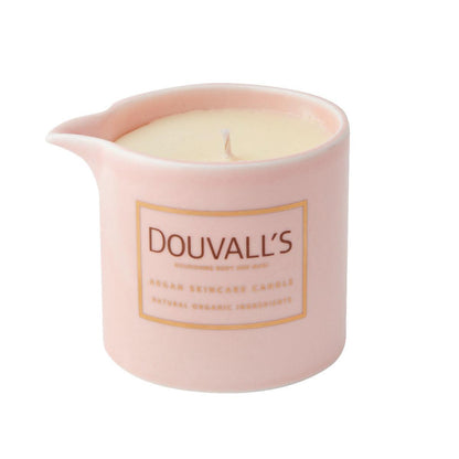 Argan Massage Candle - Vanilla Jasmin & Ginger 180g | Intensely Nourishing and Hydrating Body Treatment – view 4