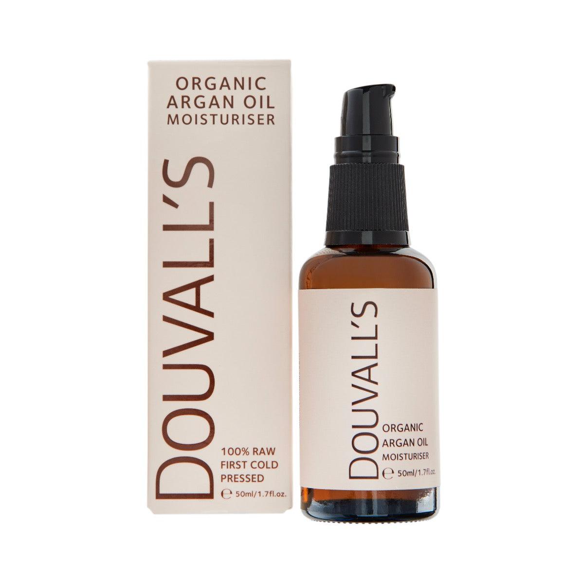 Luxury Argan Gift Set containing 150ml argan cleanser and 50ml organic first cold pressed argan oil – view 3