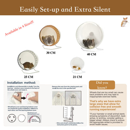 LillipHut Silent Wheel Flat