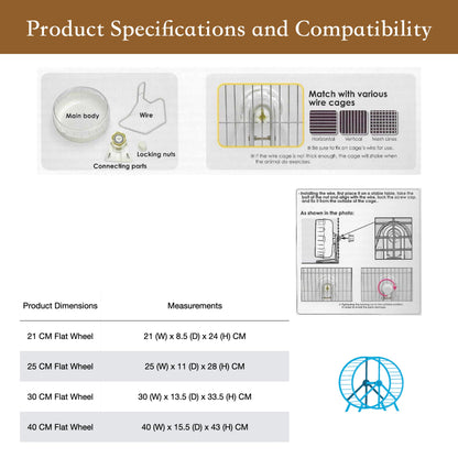 LillipHut Silent Wheel Flat
