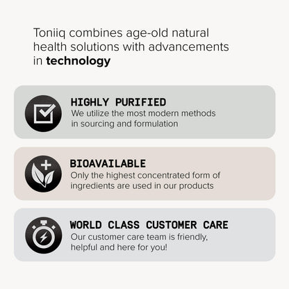 Elite T Formula - Ultra High Potency Tongkat Ali 200:1, Fadogia 30:1, Ashwagandha 40:1 (25% Withanolides) - Tribulus 25:1 (95% Saponins) + Zinc, Boron & Copper - 120 Capsules | Toniiq