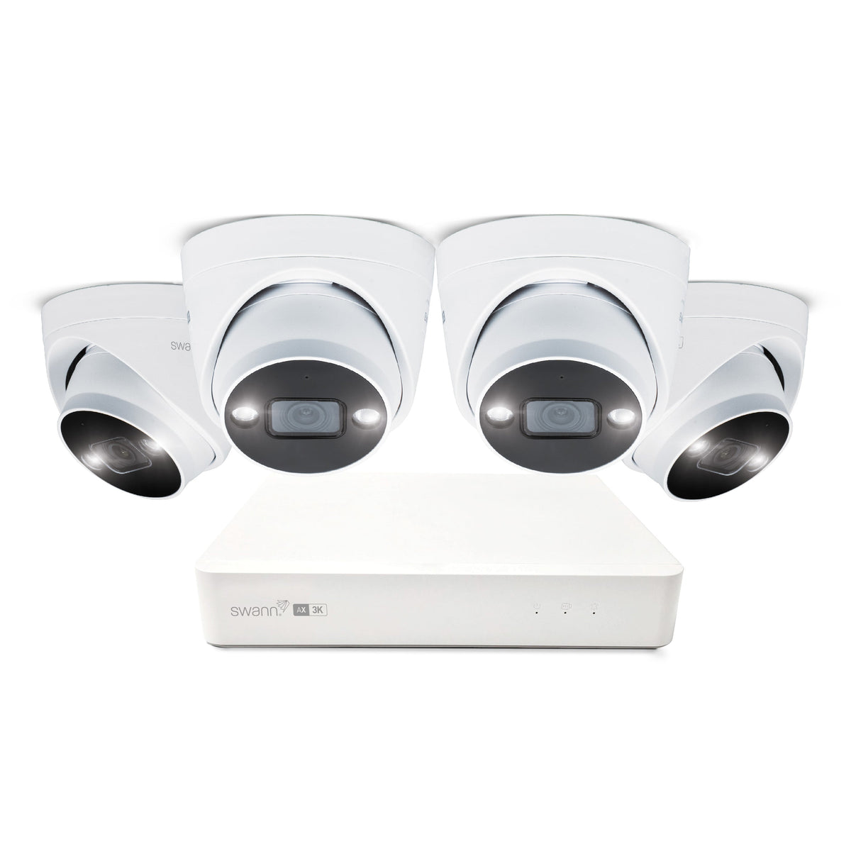Swann AdvancedX 5Mp 1Tb 8-Channel Wired Nvr Cctv with 4 Dome Camera Kit – view 2