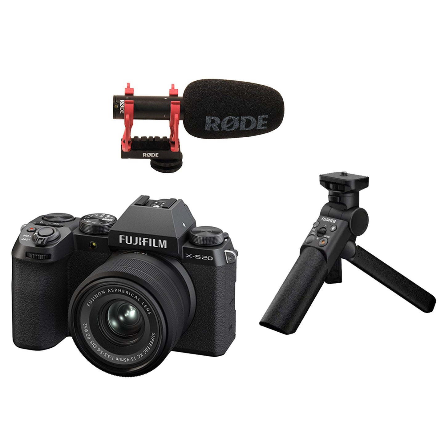 Fujifilm X-S20 Mirrorless Digital Camera - Black