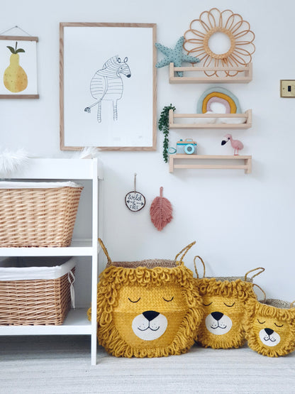 Yellow Lion Basket - Extra Large – view 4