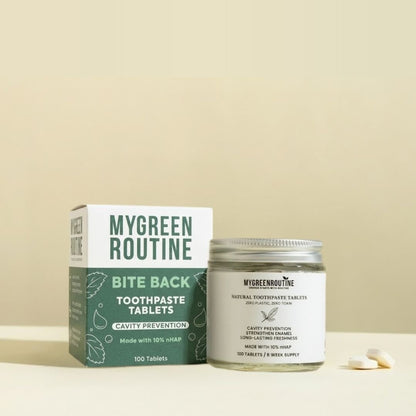 Plastic-Free Travel Essentials Kit – Nano Hydroxyapatite Toothpaste Tablets